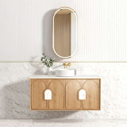 Laguna Mk II Mk II 1200mm Natural Woodland Oak Wall Hung Cabinet Only