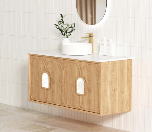 Laguna Mk II Mk II 1200mm Natural Woodland Oak Wall Hung Cabinet Only