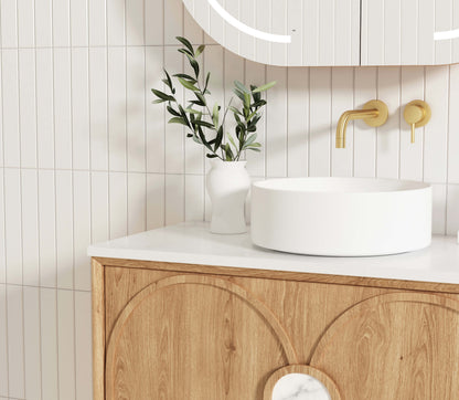 Laguna Mk II 900mm Natural Woodland Oak Wall Hung Cabinet Only