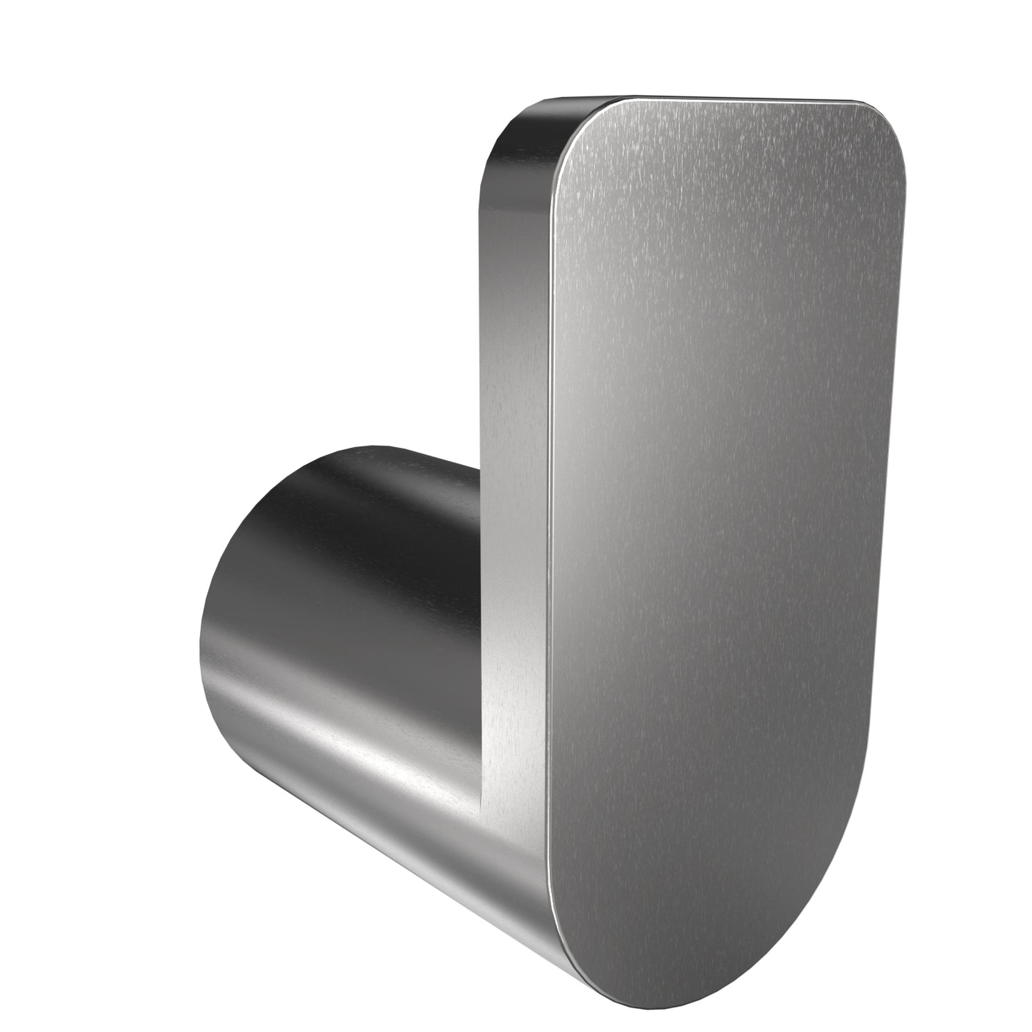 50mm  Surface Mounted Robe Hook  - 50mm x 25.4mm x 37mm  - Satin