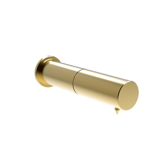 143mm Projection Wall Mounted  Sensor Foam Soap Dispenser - Wall Mounted - 143mm Projection - Brushed Brass