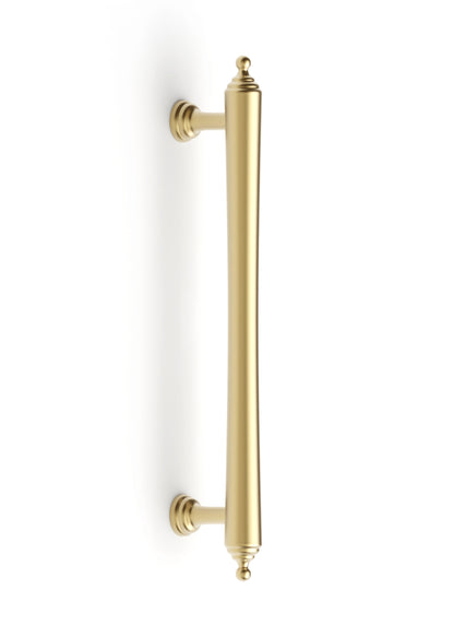 Heirloom - Brushed Brass 128/171mm  Handle (128mm Hole to Hole ; 171mm Total Length)