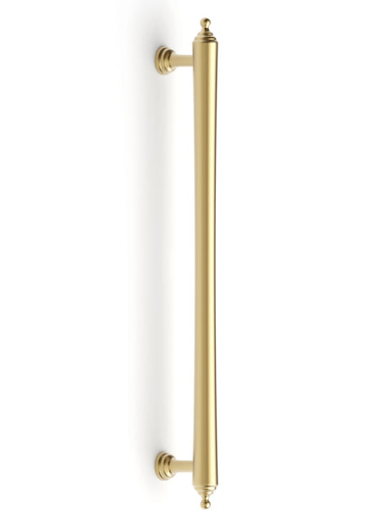 Heirloom - Brushed Brass 192/233mm  Handle (192mm Hole to Hole ; 233mm Total Length)
