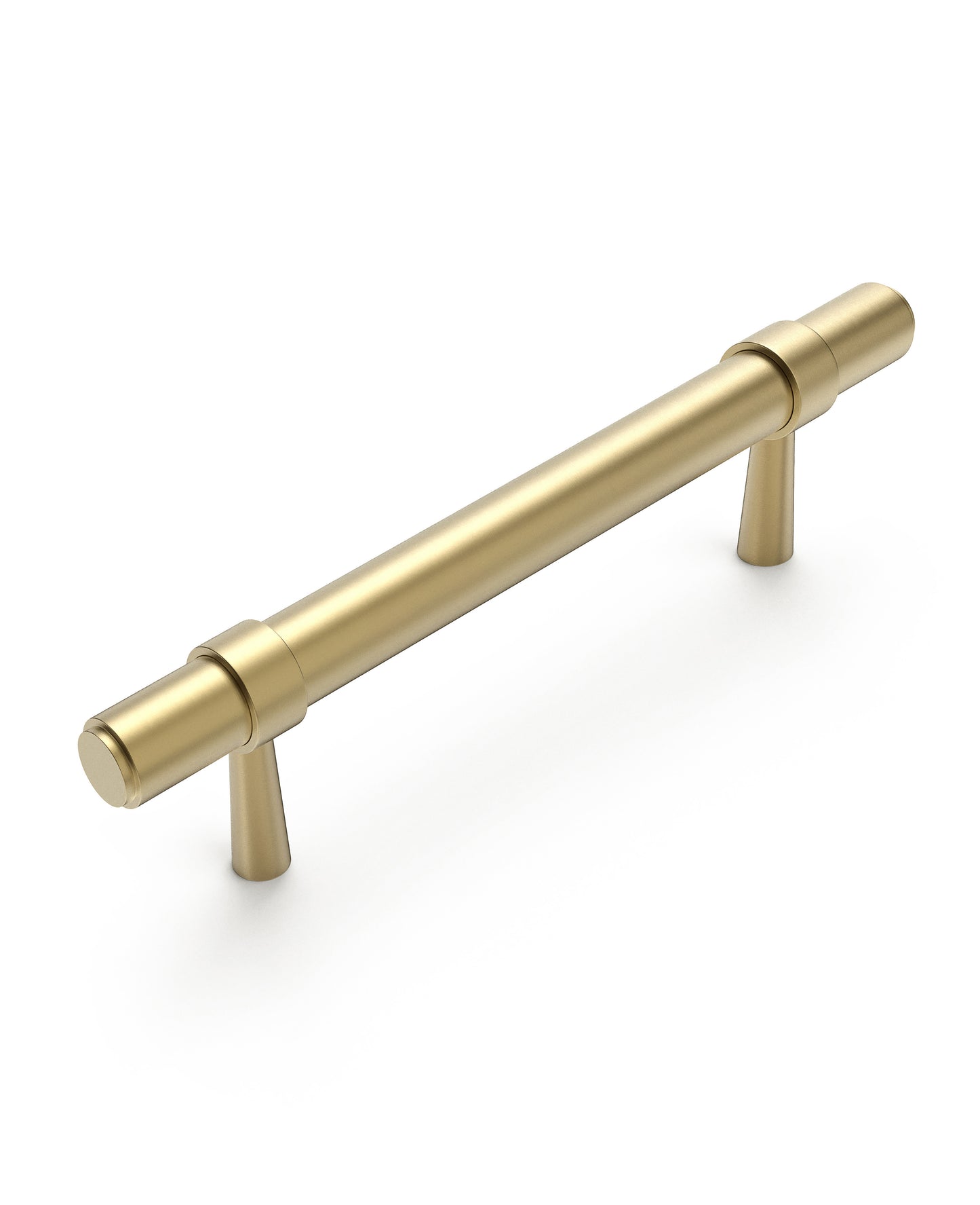 Astor - 96/138mm Brushed Brass  Handle (96mm Hole to Hole ; 138mm Total Length)