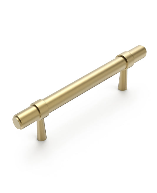 Astor - 96/138mm Brushed Brass  Handle (96mm Hole to Hole ; 138mm Total Length)