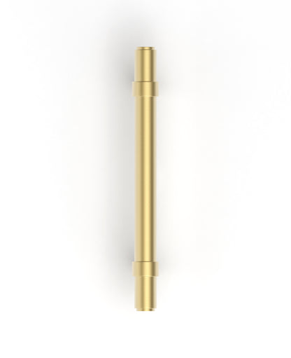 Astor - 96/138mm Brushed Brass  Handle (96mm Hole to Hole ; 138mm Total Length)