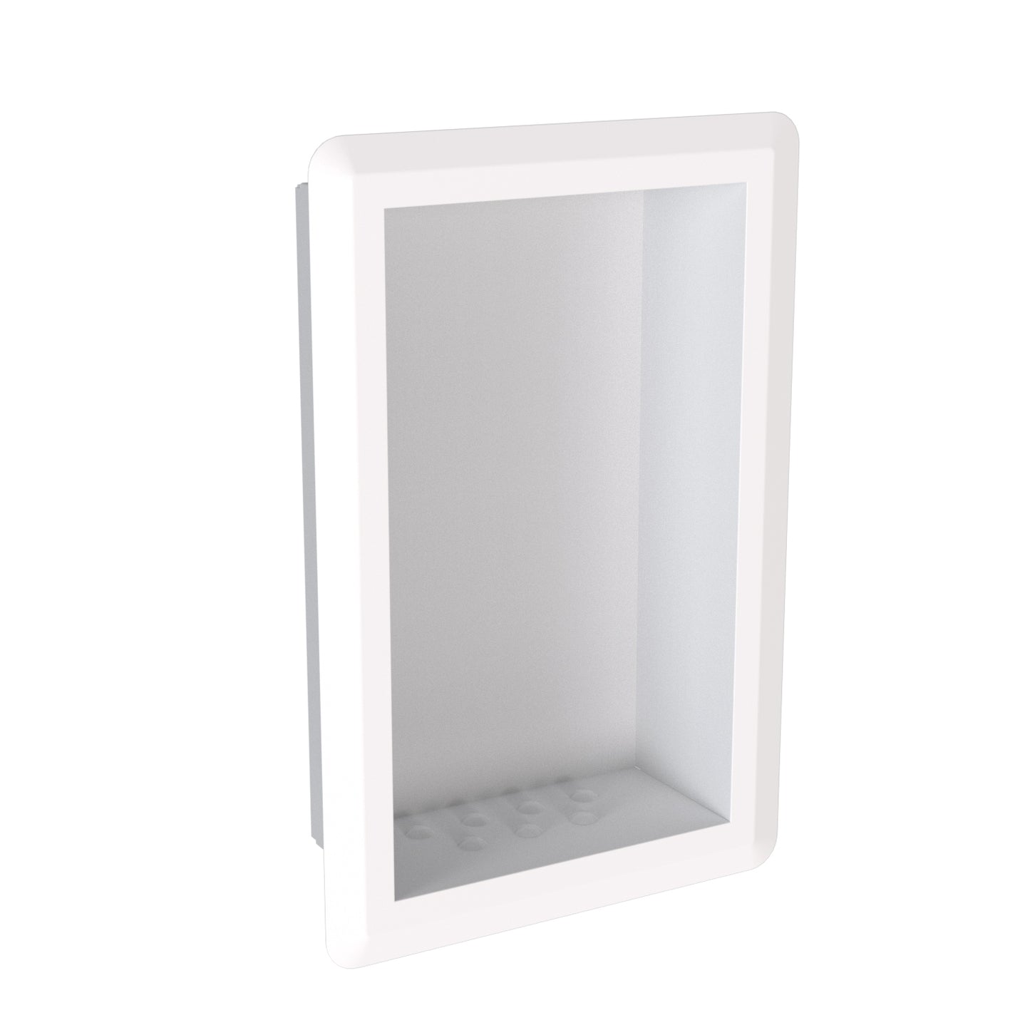 200mm W  Recessed  Recessed Shampoo Shelf - 200mm W x 300mm H x 82.7mm D - White