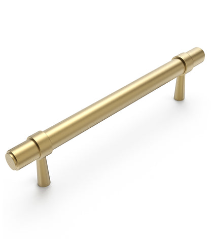 Astor - 168mm Brushed Brass  Handle (Premium Solid Brass )