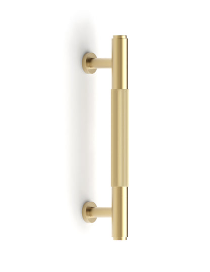 Soho - Brushed Brass 96/132mm  Handle (96mm Hole to Hole ; 132mm Total Length)