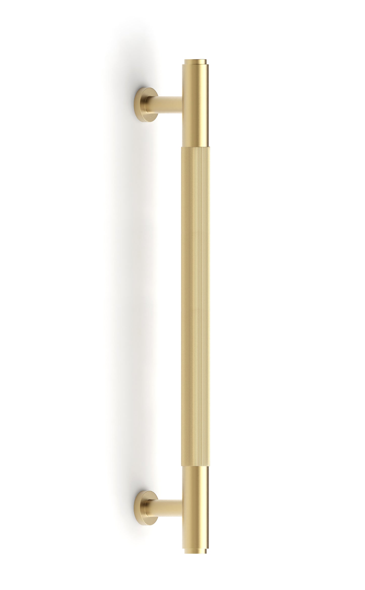 Soho - Brushed Brass 160/195mm  Handle (160mm Hole to Hole ; 195mm Total Length)