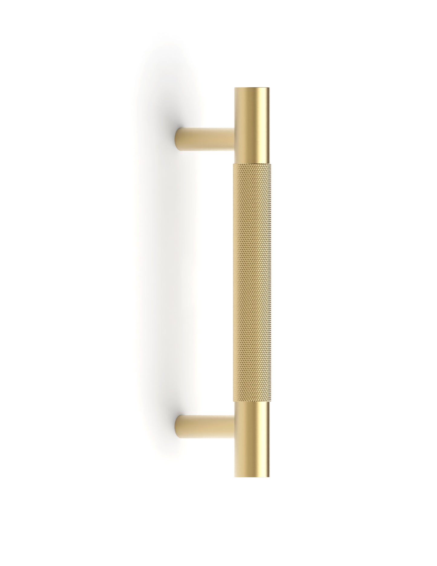 Nord - Brushed Brass 96/130mm  Handle (96mm Hole to Hole ; 130mm Total Length)