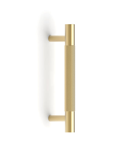 Nord - Brushed Brass 96/130mm  Handle (96mm Hole to Hole ; 130mm Total Length)
