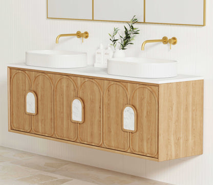 Laguna Mk II 1800mm Natural Woodland Oak Wall Hung Cabinet Only