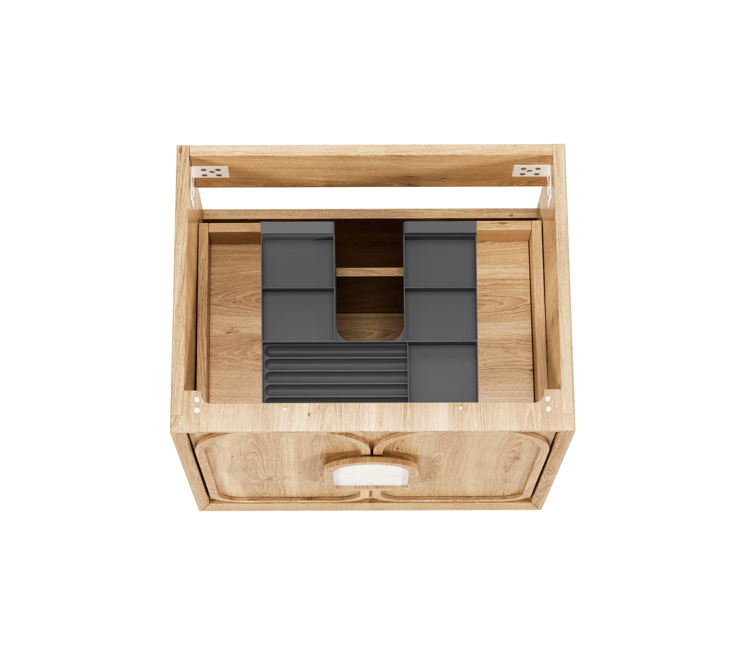 Laguna Mk II 600mm Natural Woodland Oak Wall Hung Cabinet Only