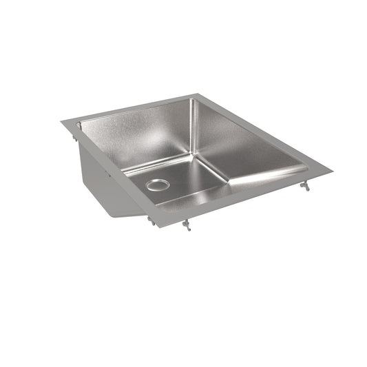 Recessed Stainless Steel Baby Bath  - Satin