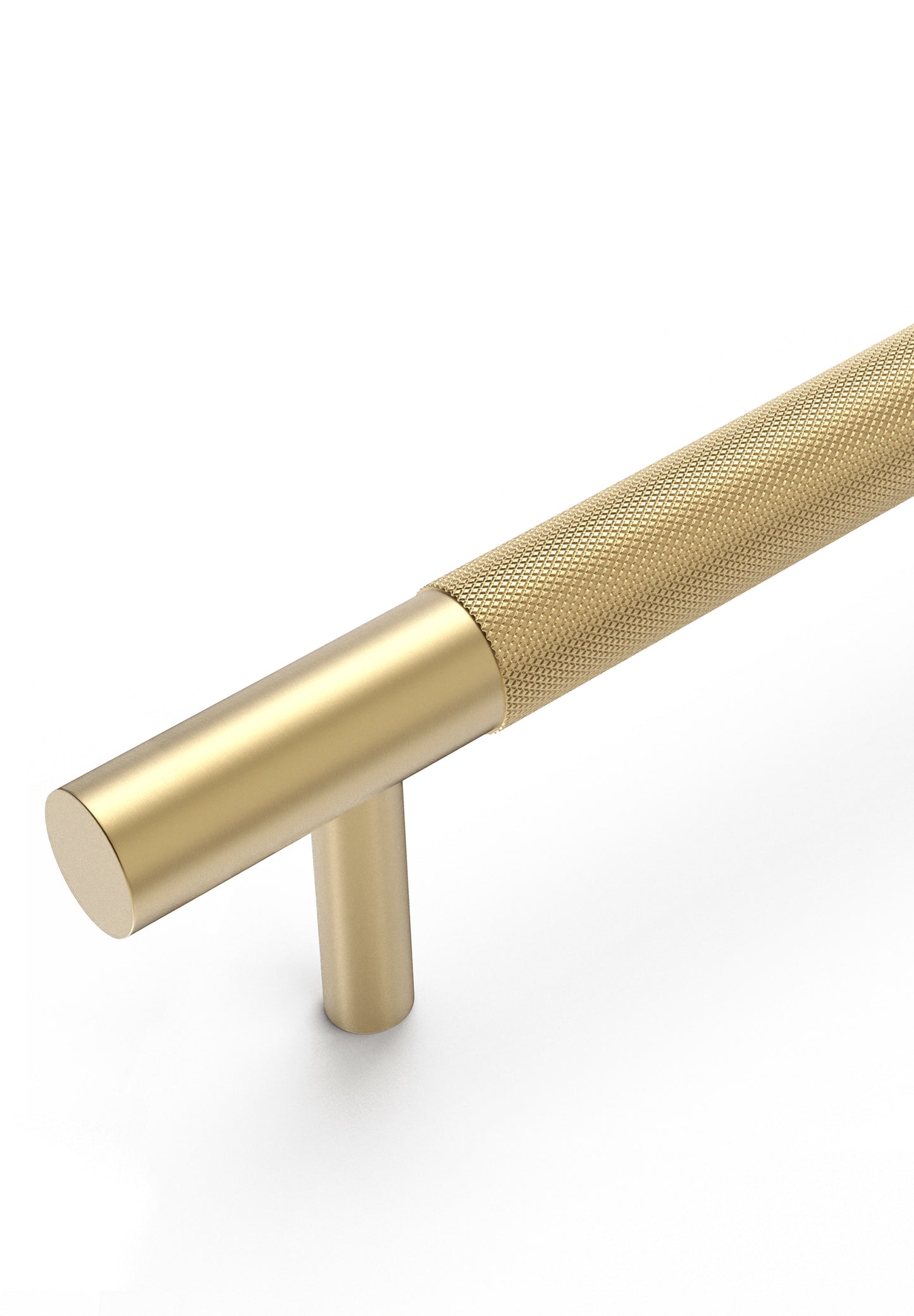 Nord - 280mm Brushed Brass  Handle  (Premium Solid Brass )