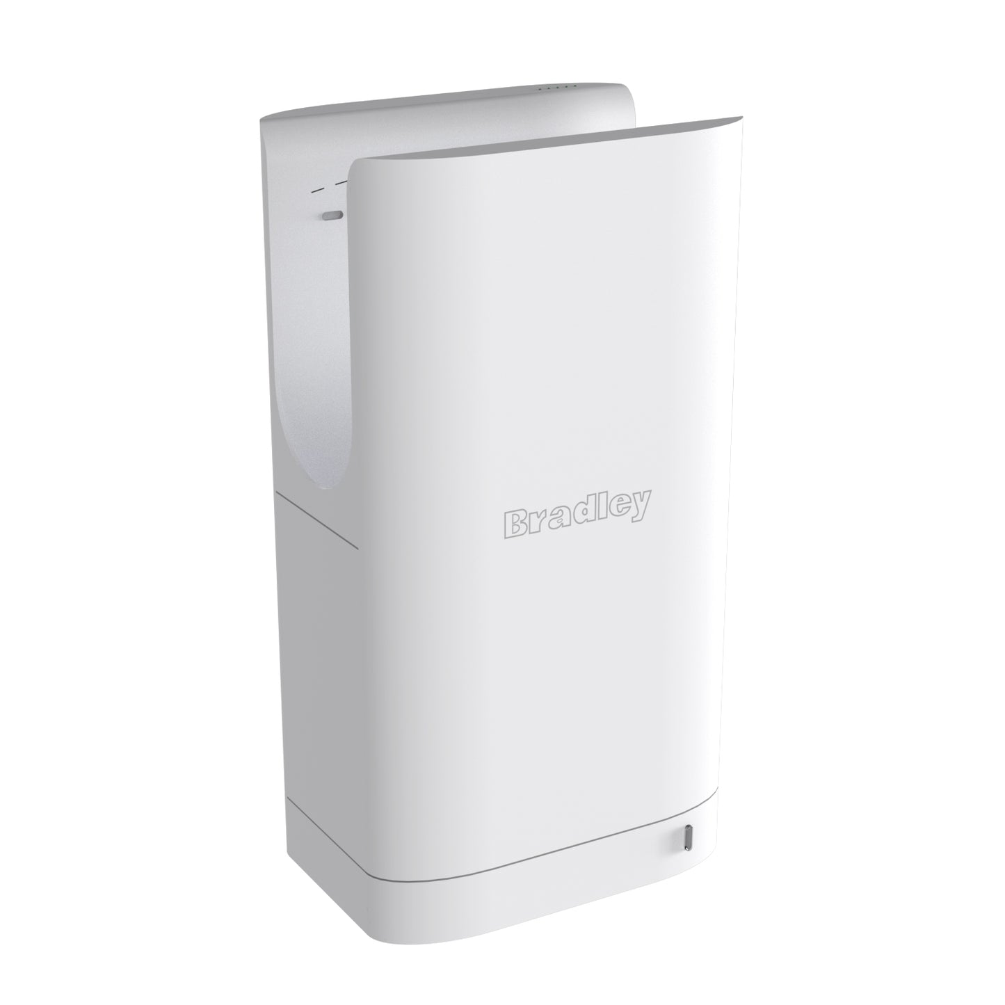 556mm H  Surface Mounted High - Speed Hand Dryer - 556mm H x 175mm D x 296mm W - WHITE