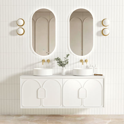 Laguna Mk II 1500mm Matte White Wall Hung Cabinet Only