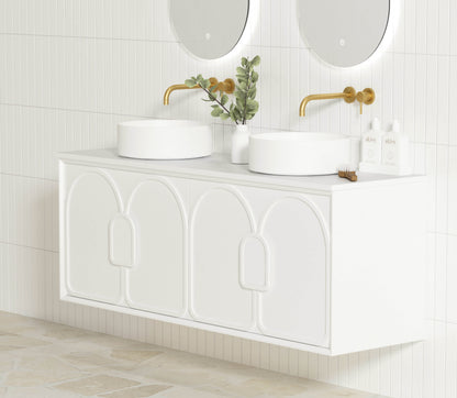 Laguna Mk II 1500mm Matte White Wall Hung Cabinet Only