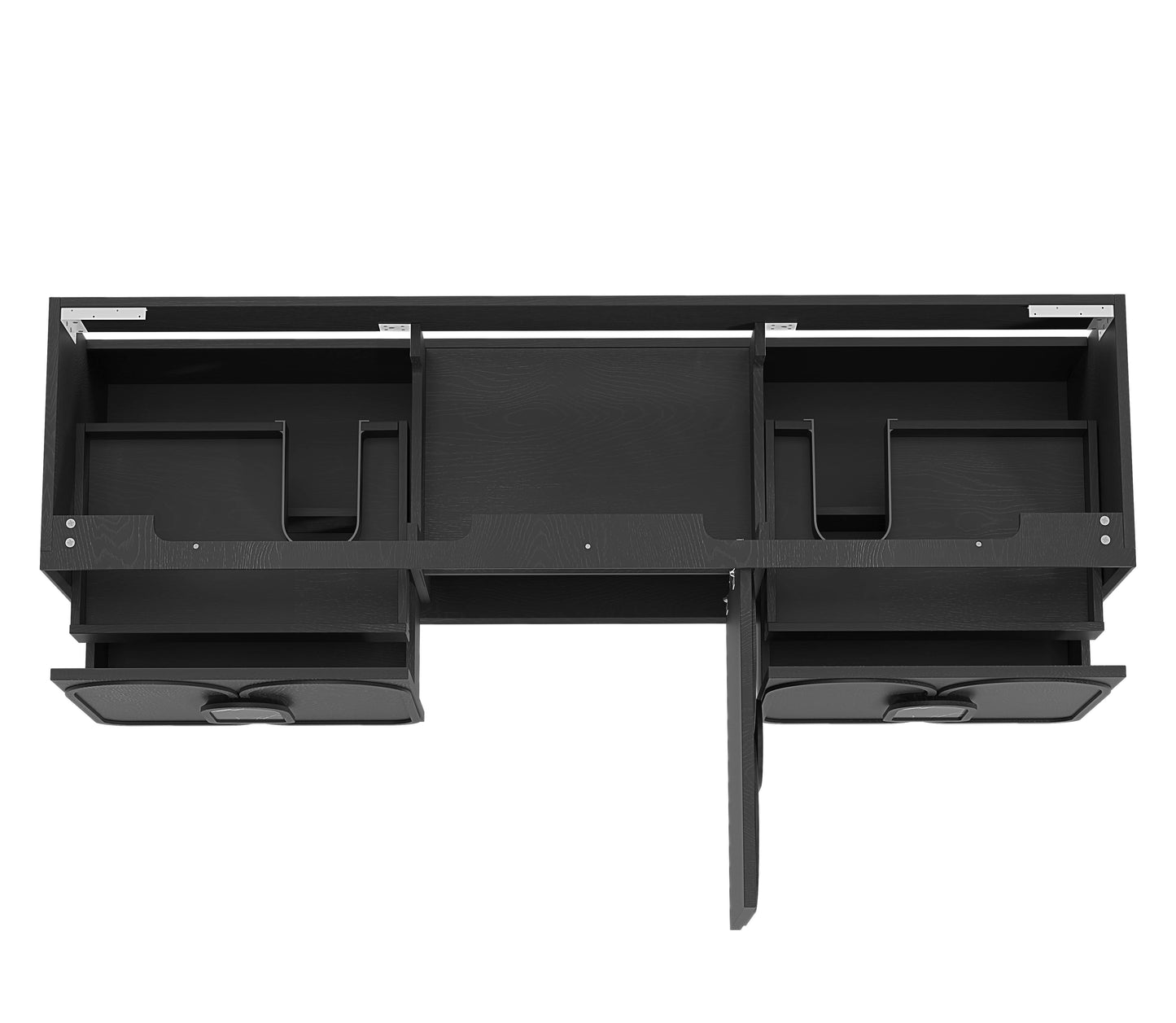 Laguna Mk II 1800mm Black Oak Wall Hung Cabinet Only