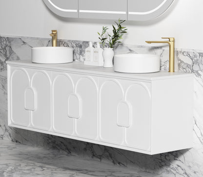 Laguna Mk II 1800mm Matte White Wall Hung Cabinet Only