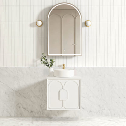 Laguna Mk II 600mm Matte White Wall Hung Cabinet Only