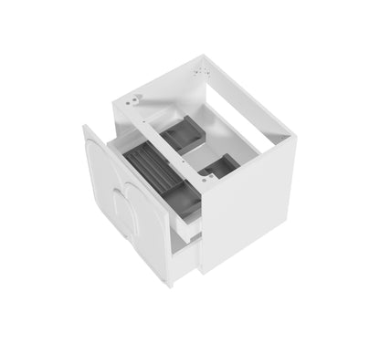 Laguna Mk II 600mm Matte White Wall Hung Cabinet Only