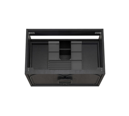 Laguna Mk II 750mm Black Oak Wall Hung Cabinet Only