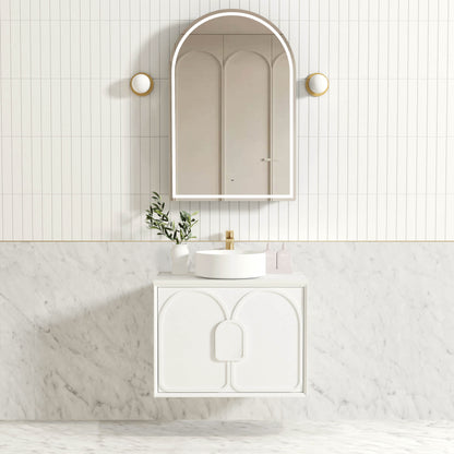 Laguna Mk II 750mm Matte White Wall Hung Cabinet Only