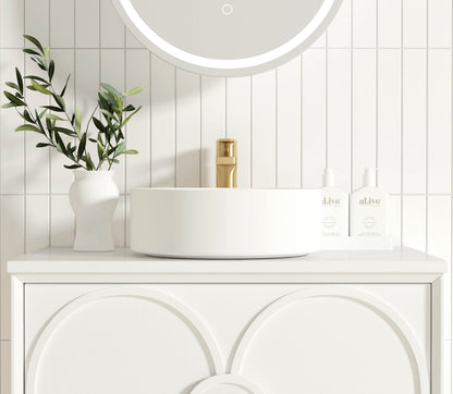 Laguna Mk II 750mm Matte White Wall Hung Cabinet Only