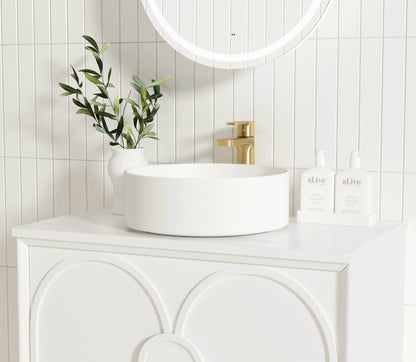 Laguna Mk II 750mm Matte White Wall Hung Cabinet Only