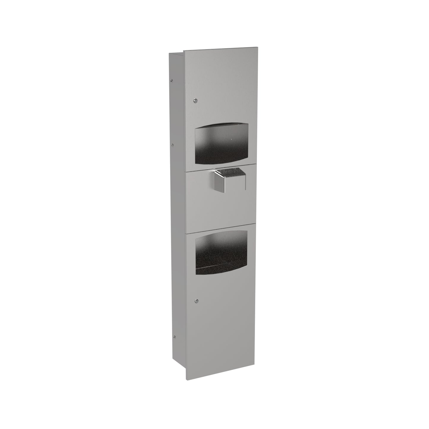 330mm W  Surface Mounted Surface Mounted 3 in 1 Combination - 330mm W x 1360mm H x 184mm D - Satin