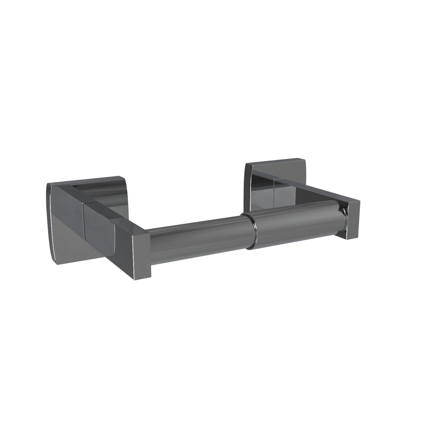 197mmW  Surface Mounted Toilet Tissue Dispenser - 197mmW x 51mmH x 92mmD - Bright