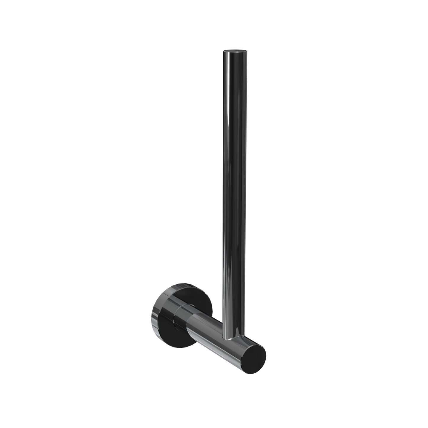 50mm W  Surface Mounted Spare Toilet Roll Holder    - 50mm W x 104mm D x 200mm H - Polished SS