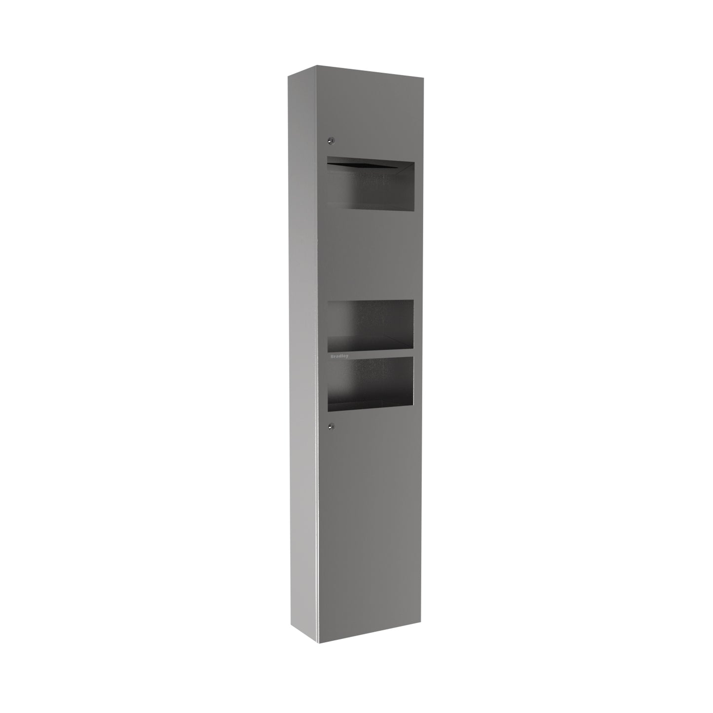 360mm W  Surface Mounted Surface Mounted 3 in 1 Combination - 360mm W x 1660mm H x 184mm D - Satin