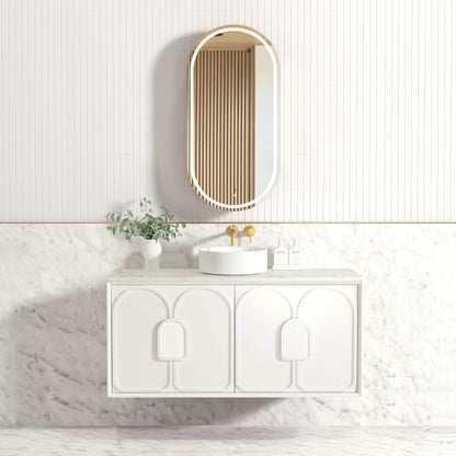 Laguna Mk II 1200mm Matte White Wall Hung Cabinet Only