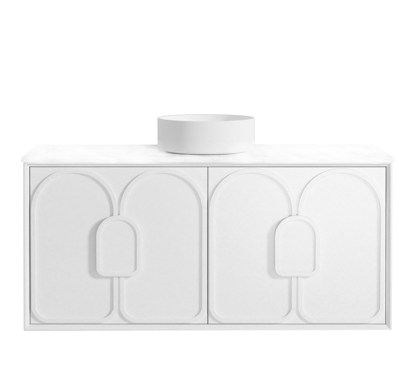 Laguna Mk II 1200mm Matte White Wall Hung Cabinet Only