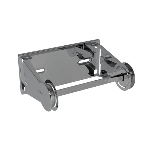 152mm W  Surface Mounted Toilet Tissue Dispenser - 152mm W x 70mm H x 114mm D - Chrome