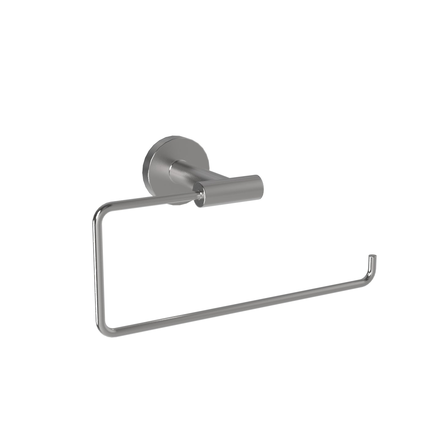 225mm W  Surface Mounted Dynamic Towel Ring - 225mm W x 115mm H x 80mm D - Brushed Satin