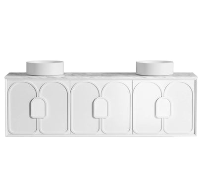Laguna Mk II 1800mm Matte White Wall Hung Cabinet Only