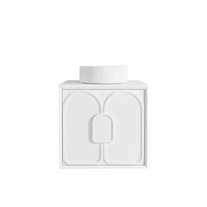 Laguna Mk II 600mm Matte White Wall Hung Cabinet Only