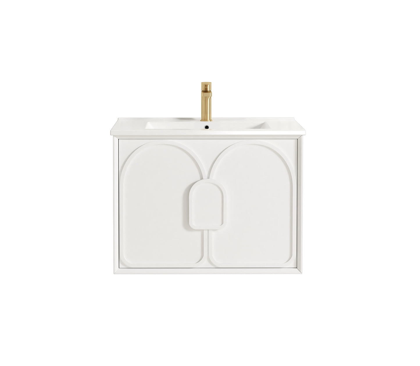 Laguna Mk II 750mm Matte White Wall Hung Cabinet Only