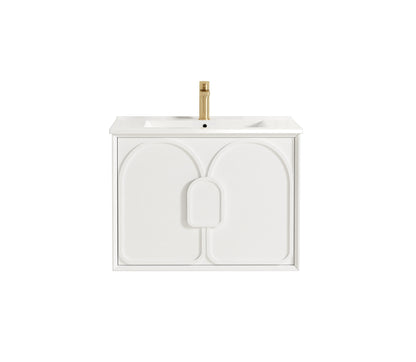 Laguna Mk II 750mm Matte White Wall Hung Cabinet Only