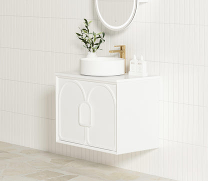 Laguna Mk II 750mm Matte White Wall Hung Cabinet Only