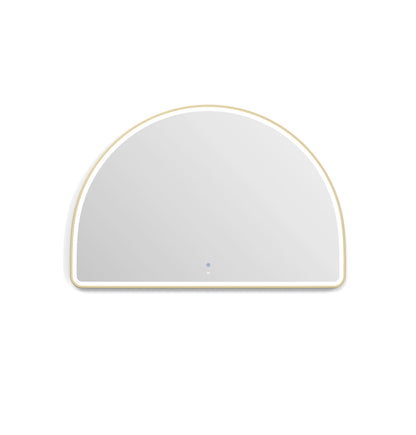 LED Moonlight Archie 800x1200 Gold Metal Frame Mirror