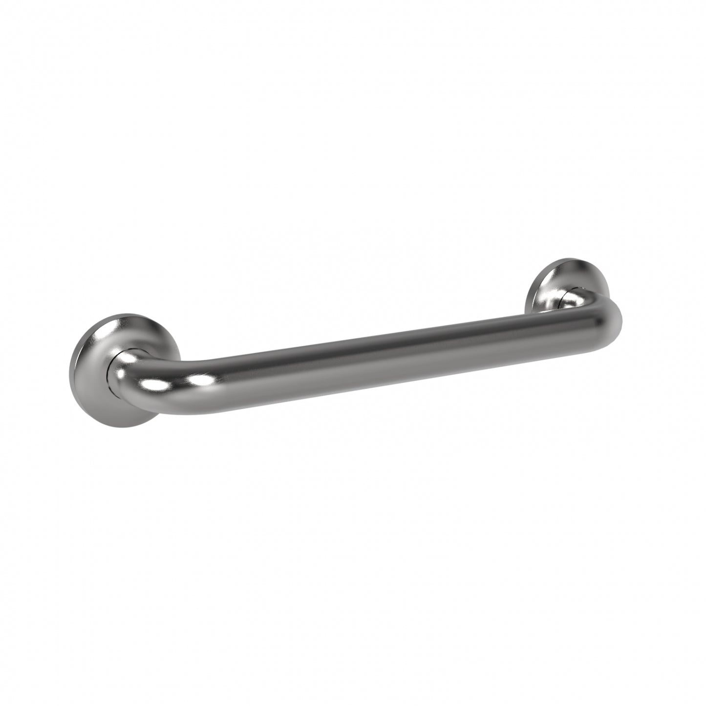 400mm Surface Mounted 38mm Straight Grab Rail - 400mm - Satin
