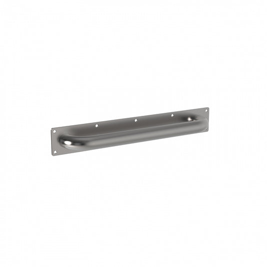 450mm W  Surface Mounted Anti-Ligature Horizontal Security Grab Rail - 450mm W x 78mm H x 79mm D - Satin