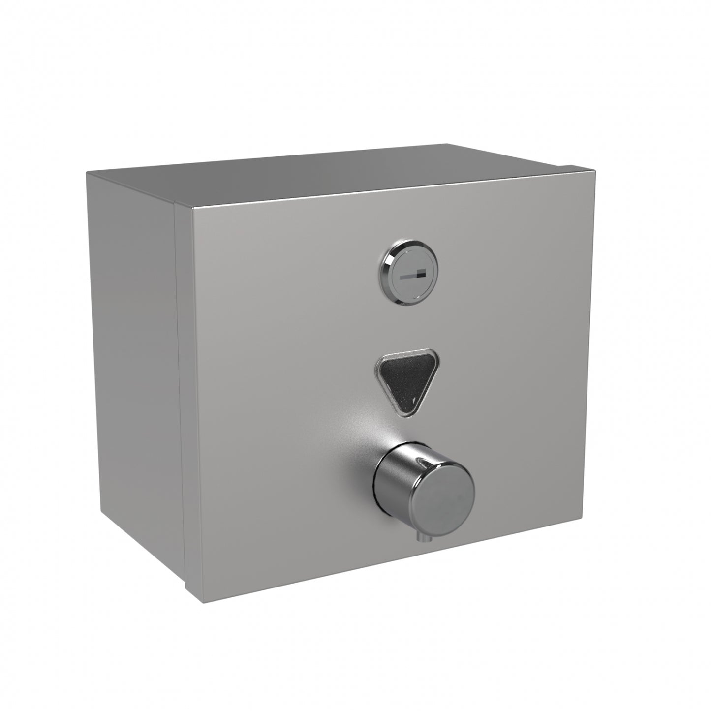 170mm W  Surface Mounted Soap Dispenser 1.2 L - 170mm W x 140mm H x 100mm D - Satin