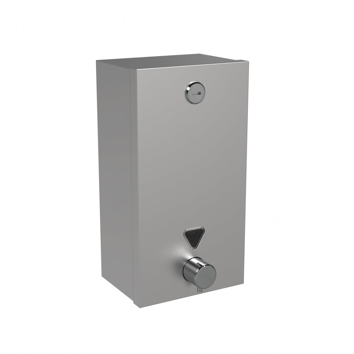 140mm W  Surface Mounted Soap Dispenser 2L - 140mm W x 264mm H x 100mm D  - Satin