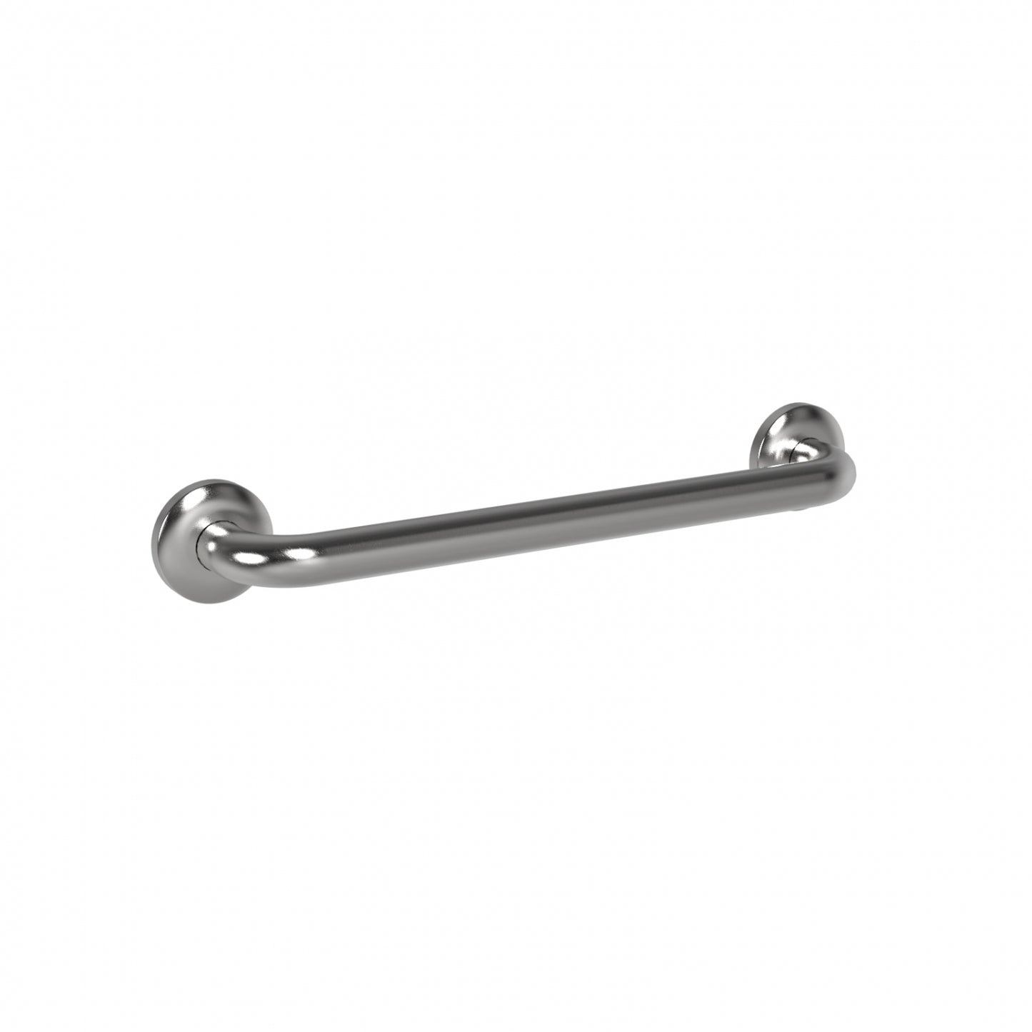 450mm Surface Mounted 32mm Straight Grab Rails - 450mm - Satin